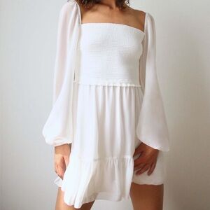 Aritzia Wilfred Tempest Mini Dress